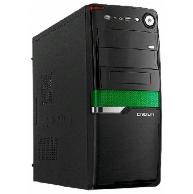корпус Crown CMC-SM160 black-green 450W