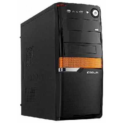 корпус Crown CMC-SM160 black-orange 500W