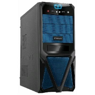 корпус Crown CMC-SM161 black-blue 400W