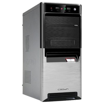 корпус Crown CMC-SM164 black-silver 450W
