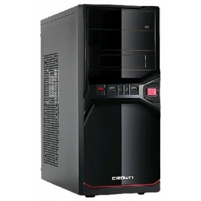 корпус Crown CMC-SM600 black-red 500W