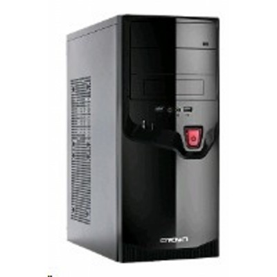 корпус Crown CMC-SM602 black-red 400W