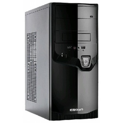 корпус Crown CMC-SM602 black-silver 400W