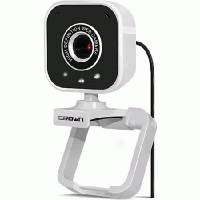 Веб-камера Crown CMW-116 Black/White
