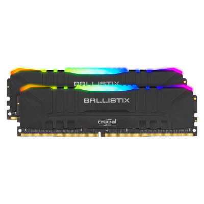 оперативная память Crucial Ballistix Black RGB BL2K16G30C15U4BL