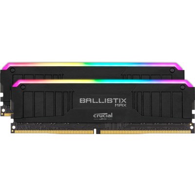 оперативная память Crucial Ballistix MAX RGB Black BLM2K16G44C19U4BL