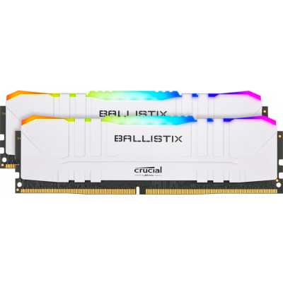 оперативная память Crucial Ballistix White RGB BL2K8G32C16U4WL