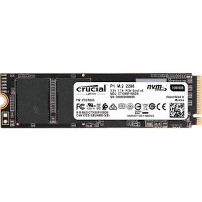 SSD диск Crucial P1 1Tb CT1000P1SSD8