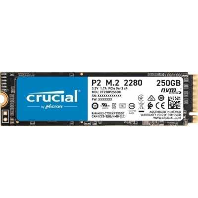 SSD диск Crucial P2 250Gb CT250P2SSD8T