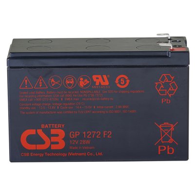Батарея для UPS CSB GP1272F2 12V28W