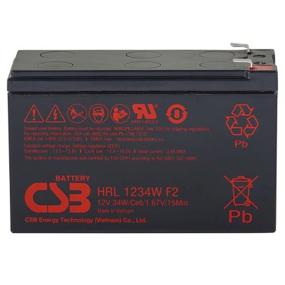 Батарея для UPS CSB HRL1234W F2 FR