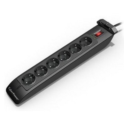 сетевой фильтр CyberPower SB0602BA Black 1.8m
