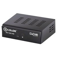 ТВ-тюнер D-Color DC1201HD Eco Black