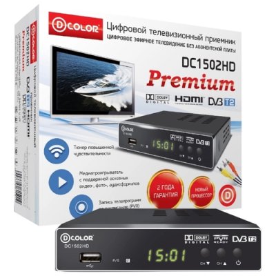 ТВ-тюнер D-Color DC1502HD