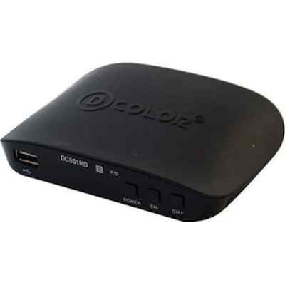 ТВ-тюнер D-Color DC801HD Black