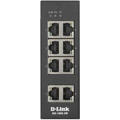 коммутатор D-Link DIS-100G-8W/A1A