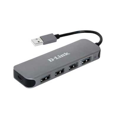 разветвитель USB D-Link DUB-H4/E1A