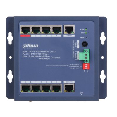 Коммутатор Dahua DH-CHS4110-8ET-90-F