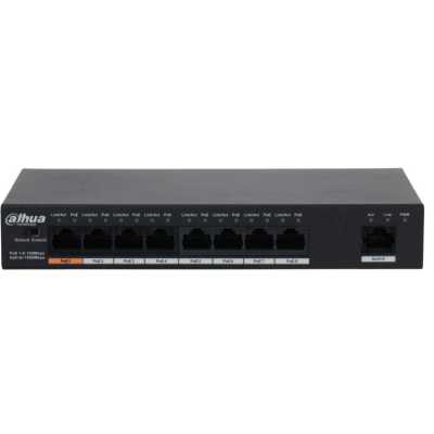 Коммутатор Dahua DH-PFS3009-8ET1GT-96-V2