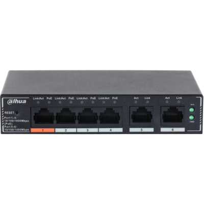Коммутатор Dahua DH-SG4006P