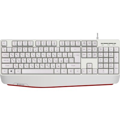клавиатура Defender Atom HB-546 White