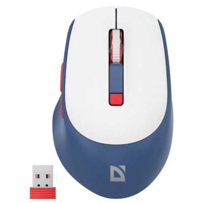 Мышь Defender Belsa MB-249 White-Blue