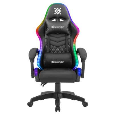 Игровое кресло Defender Core Black