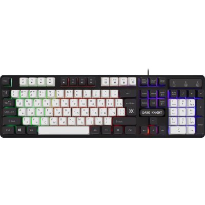 клавиатура Defender Dark Knight GK-077 White-Black