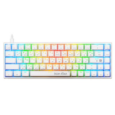 клавиатура Defender Doom Attack GK-215 White