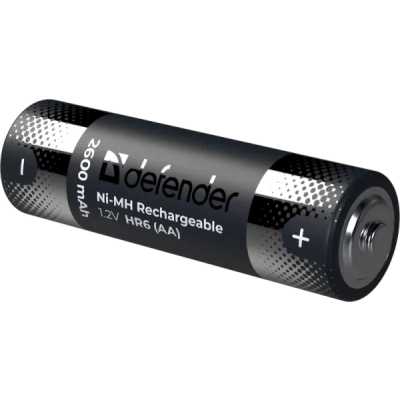 аккумуляторная батарейка Defender HR6-2BL 56512