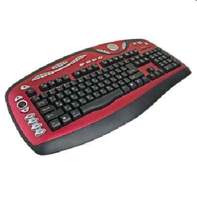 клавиатура Defender S Zodiak KM-9010 Red
