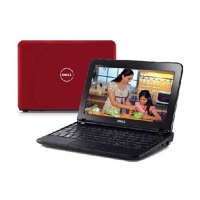 нетбук DELL Inspiron Mini 1018 N455/1/250/Win 7 St/Red