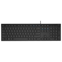 Клавиатура Dell KB216 черная  580-ADGR