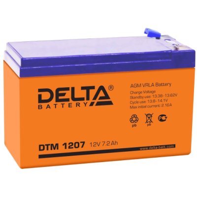 батарея для UPS Delta DTM 1207