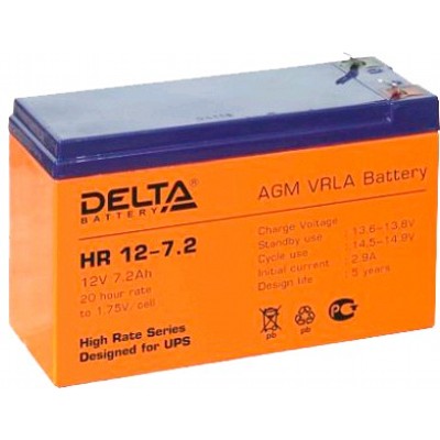 батарея для UPS Delta HR 12-7.2