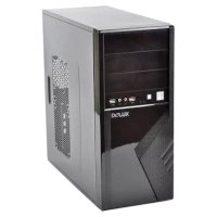 Корпус Delux 2817 Silver/Black