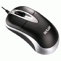 Мышь Delux DLM-312BU Black