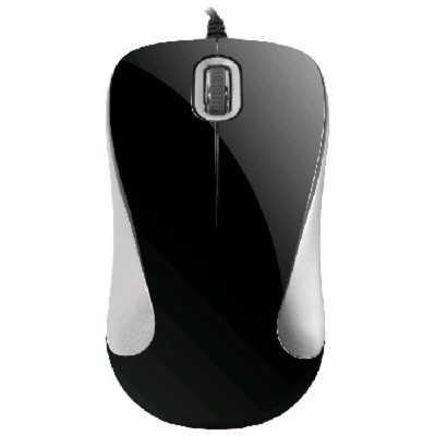 мышь Delux DLM-377U Black/White
