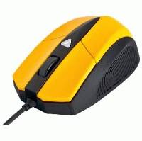 Мышь Delux DLM-480BU Black/Yellow