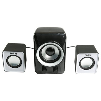 колонка Dialog Colibri AC-202UP Black-White
