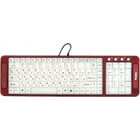 Клавиатура Dialog KK-L04U Red