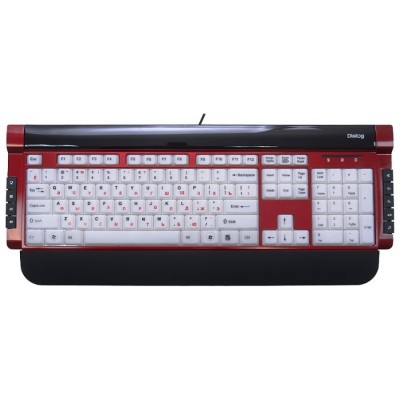 клавиатура Dialog KK-L06U Red