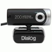 Веб-камера Dialog WC-25U Black