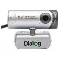Веб-камера Dialog WC-25U Silver