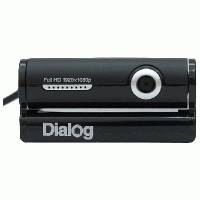 Веб-камера Dialog WC-33U Black