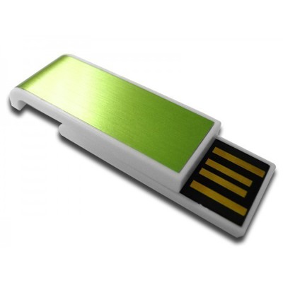 флешка Digma 4GB USB Sly'd Green/White