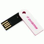 Флешка Digma 4GB USB Swing White/Pink