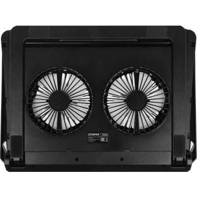 Охлаждающая подставка Digma D-NCP170-2x110RGB