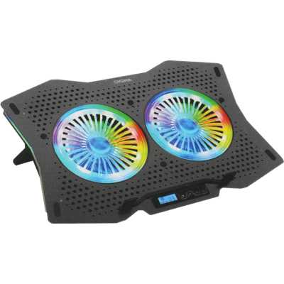 Охлаждающая подставка Digma D-NCP180-2X110RGB