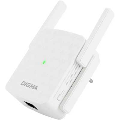 Усилитель беспроводного сигнала Digma D-WR400
